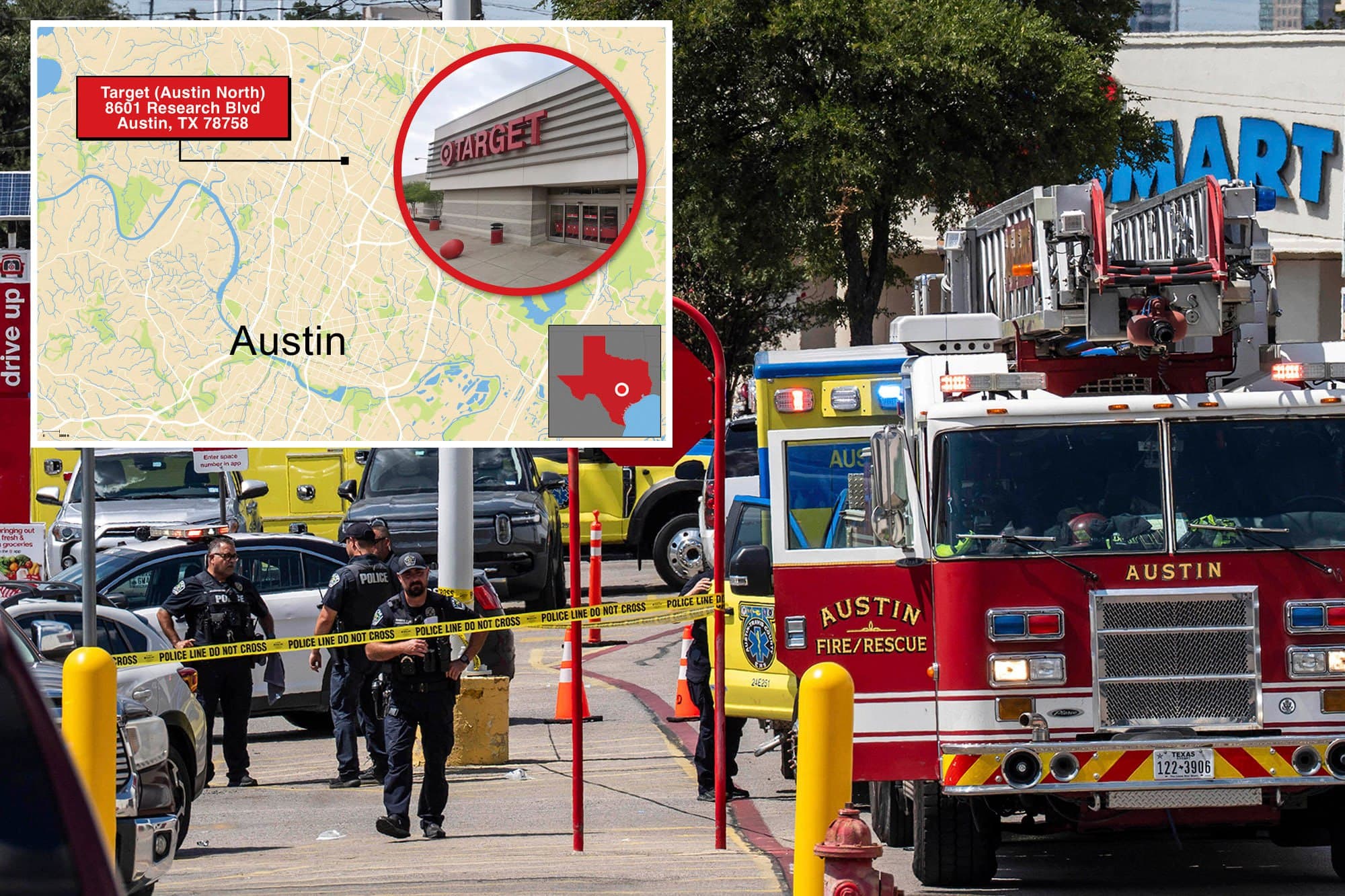 Featured image for: Three Dead, Child Injured in Austin Target Shooting; Shooter Apprehended After Crash Three Dead, Child Injured in Austin Target Shooting; Shooter Apprehended After Crash
