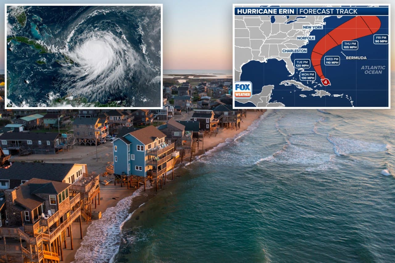 Featured image for: Breaking: Mandatory Evacuations in North Carolina as Category 4 Hurricane Erin Approaches Breaking: Mandatory Evacuations in North Carolina as Category 4 Hurricane Erin Approaches