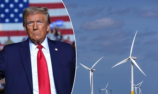 Featured image for: Trump Claims Solar Energy Is 'Scam of the Century,' Urges End to Wind Farms Trump Claims Solar Energy Is 'Scam of the Century,' Urges End to Wind Farms