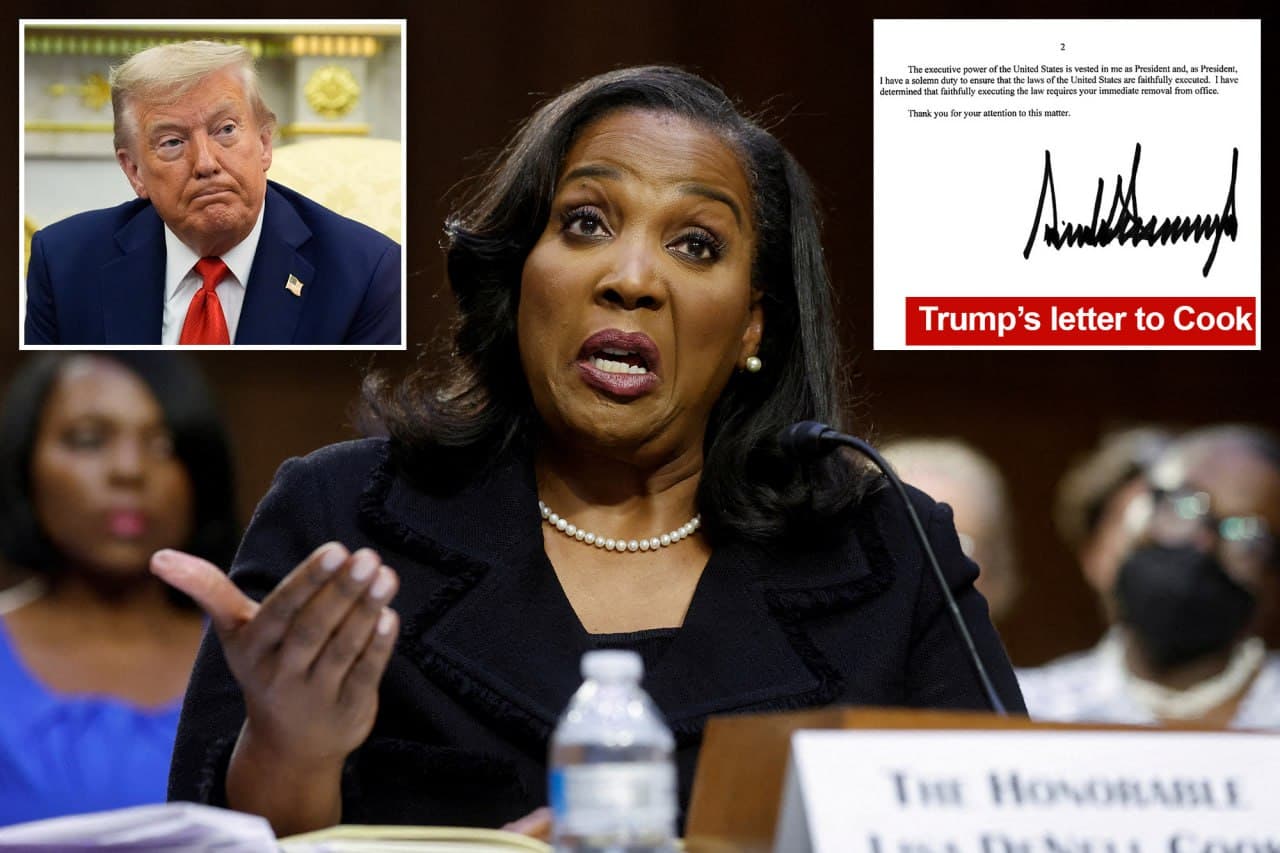 Featured image for: Trump Fires Federal Reserve Chief Lisa Cook, Sparks Legal Battle Trump Fires Federal Reserve Chief Lisa Cook, Sparks Legal Battle