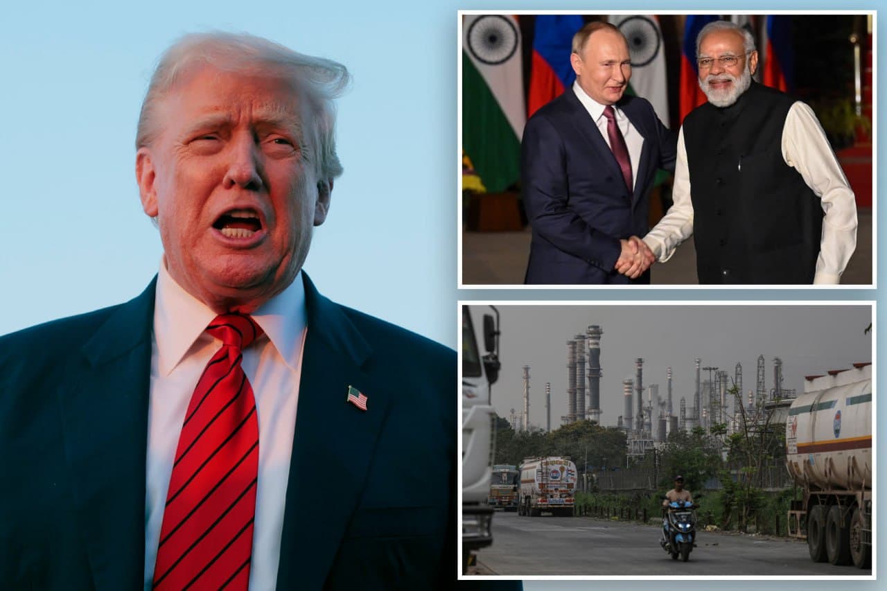 Featured image for: Trump's 50% Tariff Ends India's $17 Billion Oil Savings, Jobs at Risk Trump's 50% Tariff Ends India's $17 Billion Oil Savings, Jobs at Risk