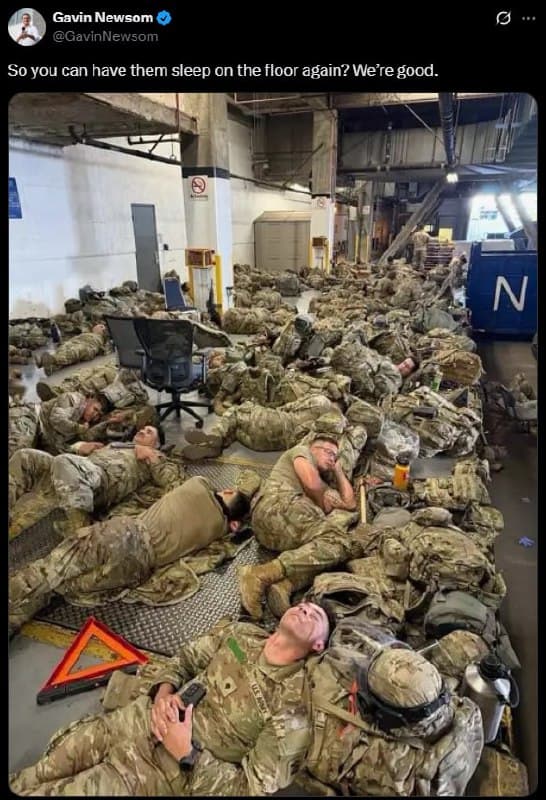 Featured image for: Trump Threatens to Deploy Troops to California; Newsom Responds Trump Threatens to Deploy Troops to California; Newsom Responds