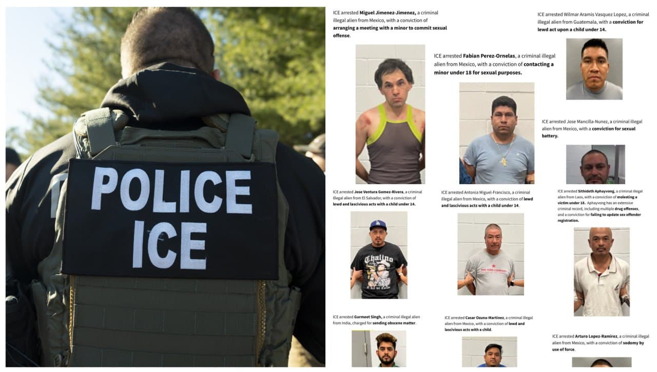 Featured image for: ICE Arrests 10 Convicted Sex Offenders in California Crackdown ICE Arrests 10 Convicted Sex Offenders in California Crackdown