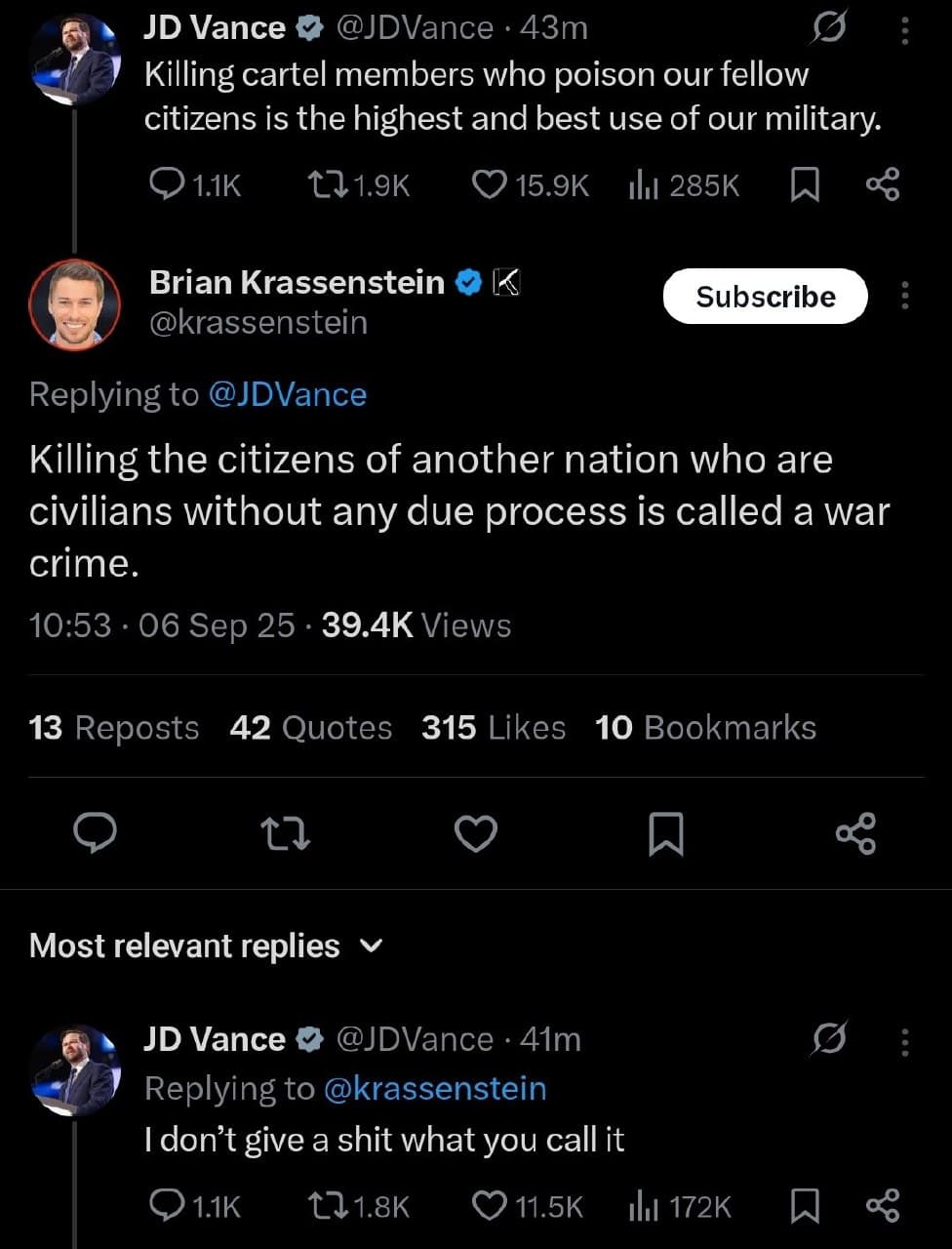 Featured image for: JD Vance Defends Military Action Against Alleged Drug Smugglers JD Vance Defends Military Action Against Alleged Drug Smugglers