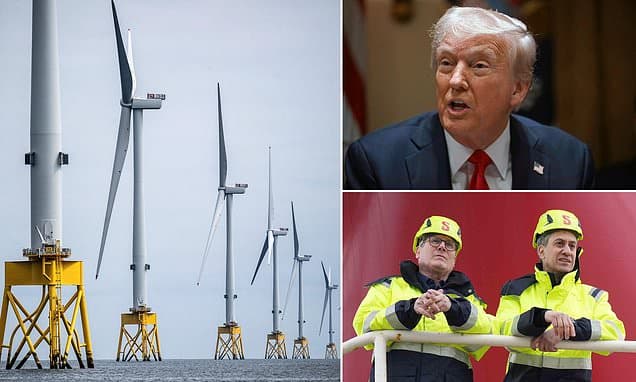 Featured image for: Trump Claims Wind Energy Drives Up Costs and Politicians Out Trump Claims Wind Energy Drives Up Costs and Politicians Out