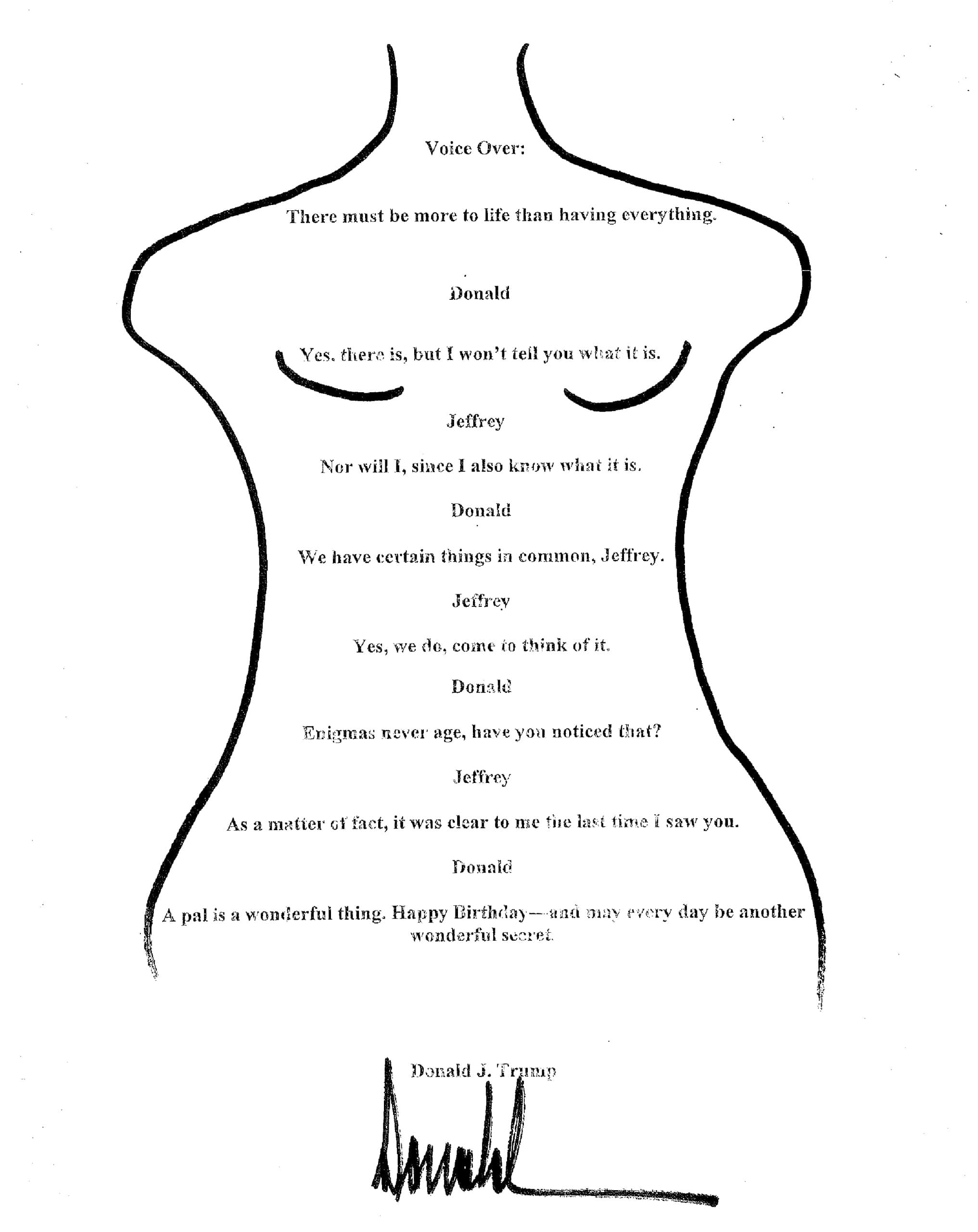 Featured image for: House Democrats Unveil 2003 Trump Letter to Epstein, He Denies Authorship House Democrats Unveil 2003 Trump Letter to Epstein, He Denies Authorship