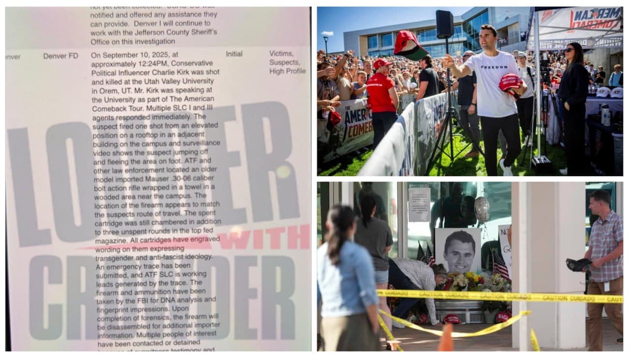 Featured image for: Suspect's Cartridges Linked to Shooting of Activist Charles Kirk Suspect's Cartridges Linked to Shooting of Activist Charles Kirk