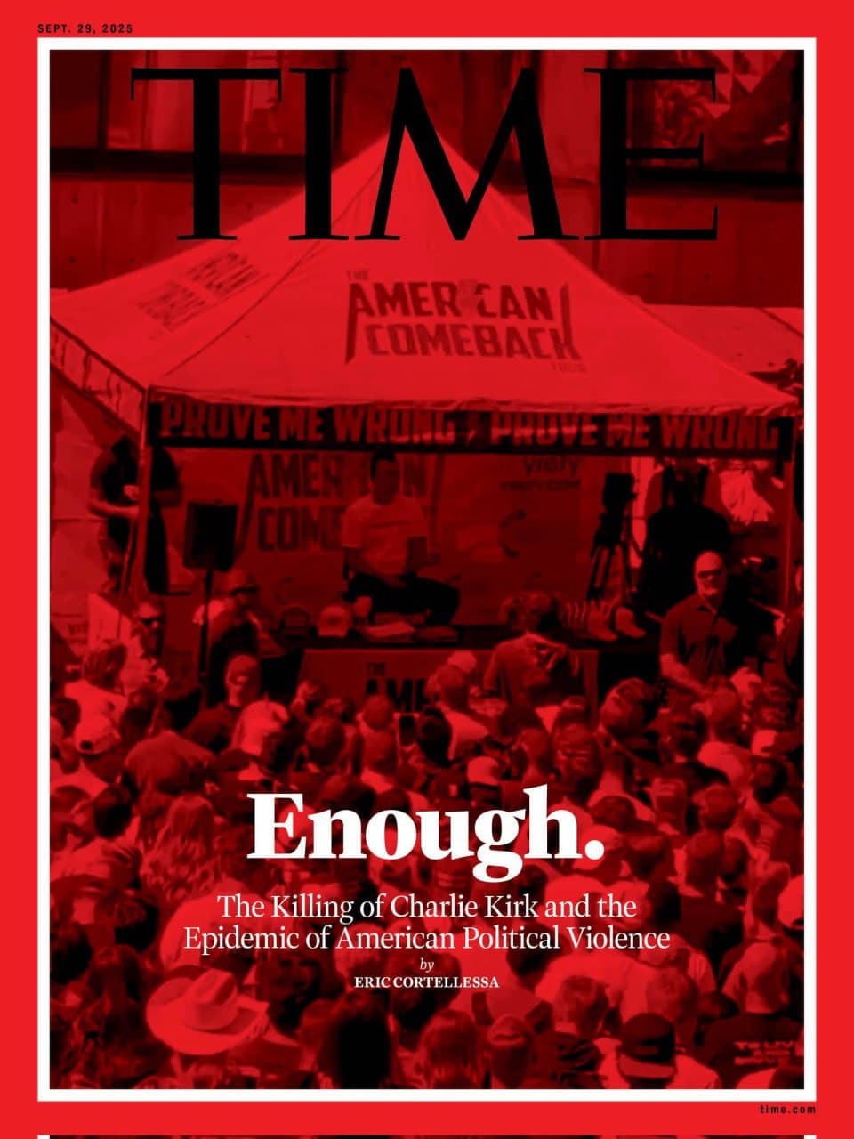 Featured image for: Time Magazine Declares 'Enough': A Call to Address Crime in 2025 Time Magazine Declares 'Enough': A Call to Address Crime in 2025