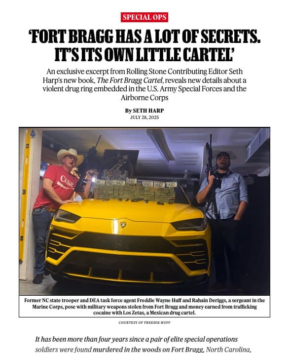 Featured image for: Inside the Deadly Power Struggle: Cops and Soldiers Drive Carolina's Cocaine Trade Inside the Deadly Power Struggle: Cops and Soldiers Drive Carolina's Cocaine Trade