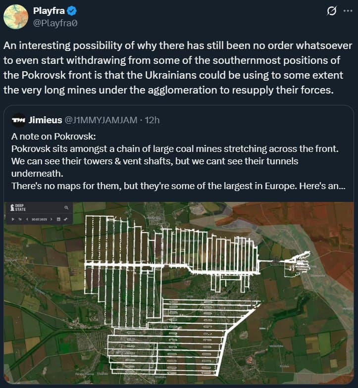 Featured image for: Ukrainian Forces May Utilize Underground Mines to Sustain Southern Frontlines Ukrainian Forces May Utilize Underground Mines to Sustain Southern Frontlines