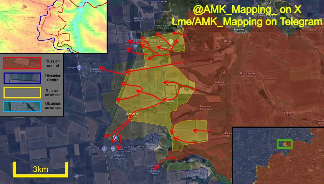 Featured image for: Russian Forces Capture Key Hamlets, Threatening Ukrainian Troops' Supply Lines Russian Forces Capture Key Hamlets, Threatening Ukrainian Troops' Supply Lines