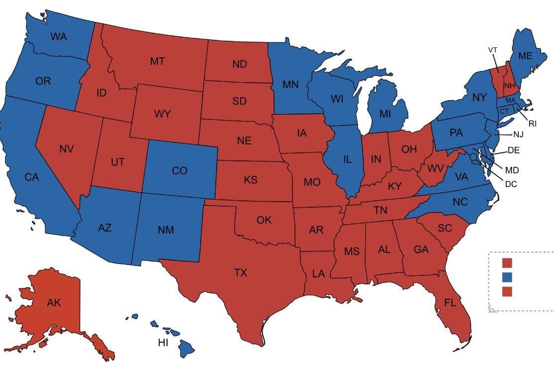 Featured image for: 2028 Governors' Map Forecasts Unprecedented Political Polarization Across U.S. 2028 Governors' Map Forecasts Unprecedented Political Polarization Across U.S.