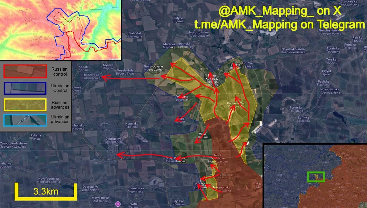 Featured image for: Russian Forces Cut Key Highway as Ukrainian Units Struggle Amid Disarray Russian Forces Cut Key Highway as Ukrainian Units Struggle Amid Disarray