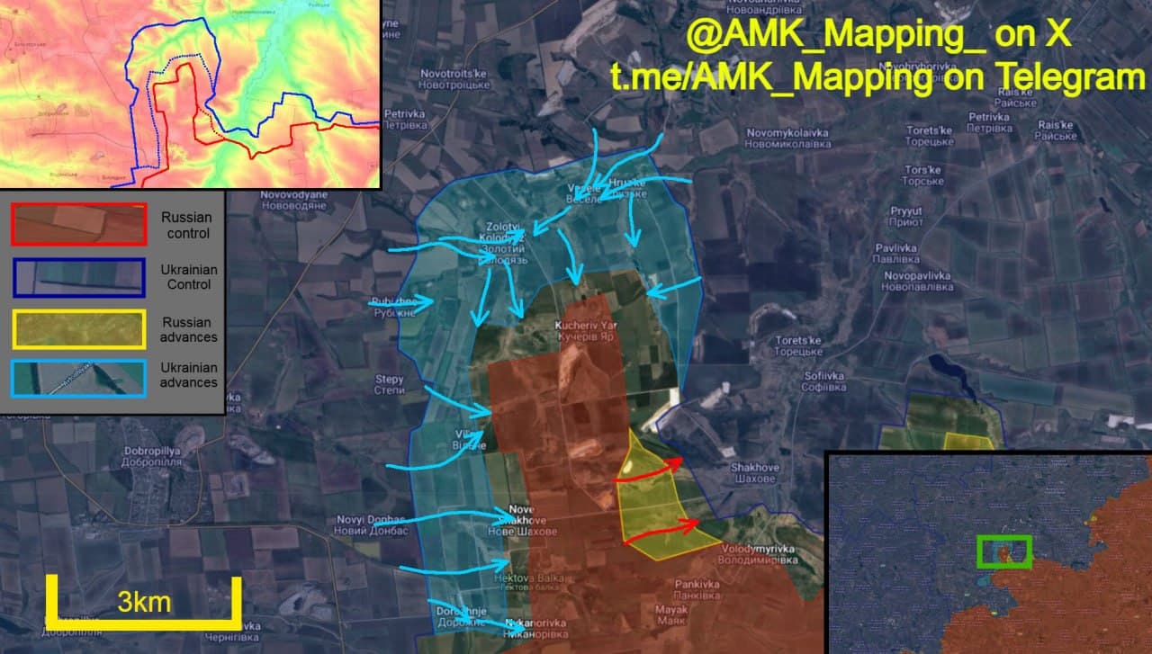 Featured image for: Ukraine's Forces Recapture Key Village of Zolotim Kolodez, Shifting Frontline Dynamics Ukraine's Forces Recapture Key Village of Zolotim Kolodez, Shifting Frontline Dynamics