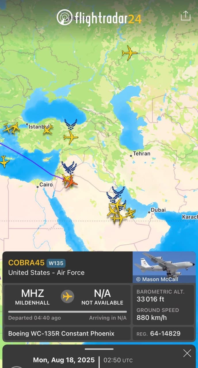 Featured image for: Breaking: USAF Deploys WC-135R Nuke Sniffer to Al Udeid Base Breaking: USAF Deploys WC-135R Nuke Sniffer to Al Udeid Base