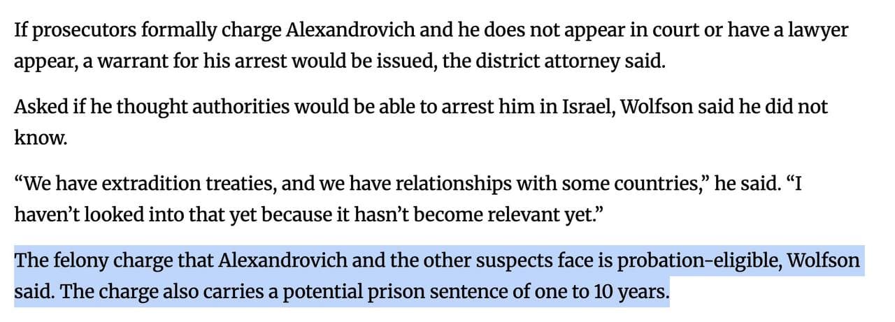 Featured image for: Breaking: Clark County DA Confirms Probation Eligibility for Child Luring Charge Against Israeli Official Breaking: Clark County DA Confirms Probation Eligibility for Child Luring Charge Against Israeli Official