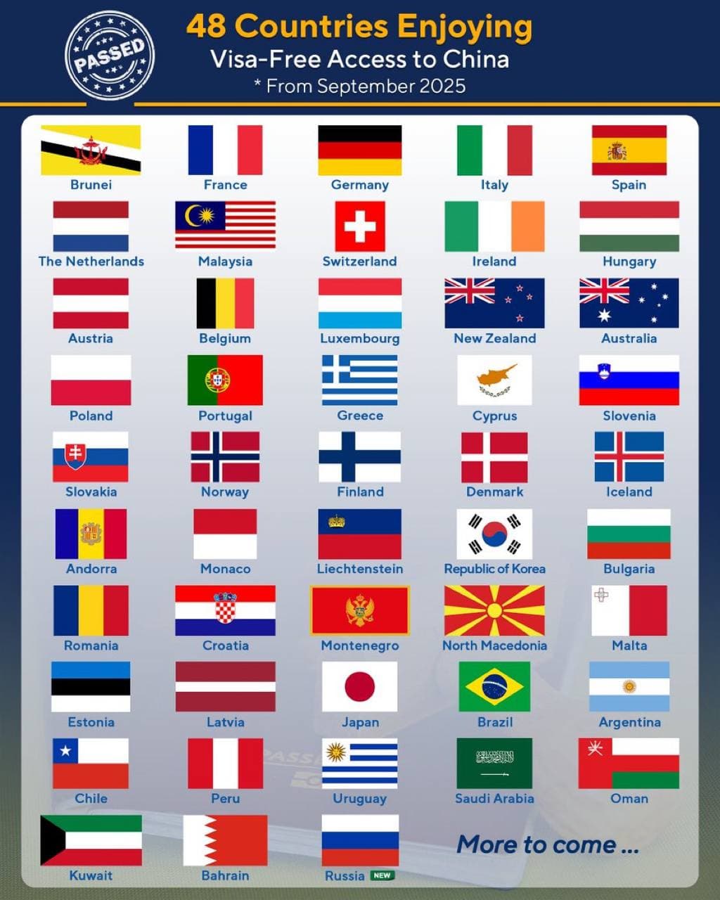 Featured image for: China Grants Visa-Free Entry to Russians, Strengthening Alliance China Grants Visa-Free Entry to Russians, Strengthening Alliance