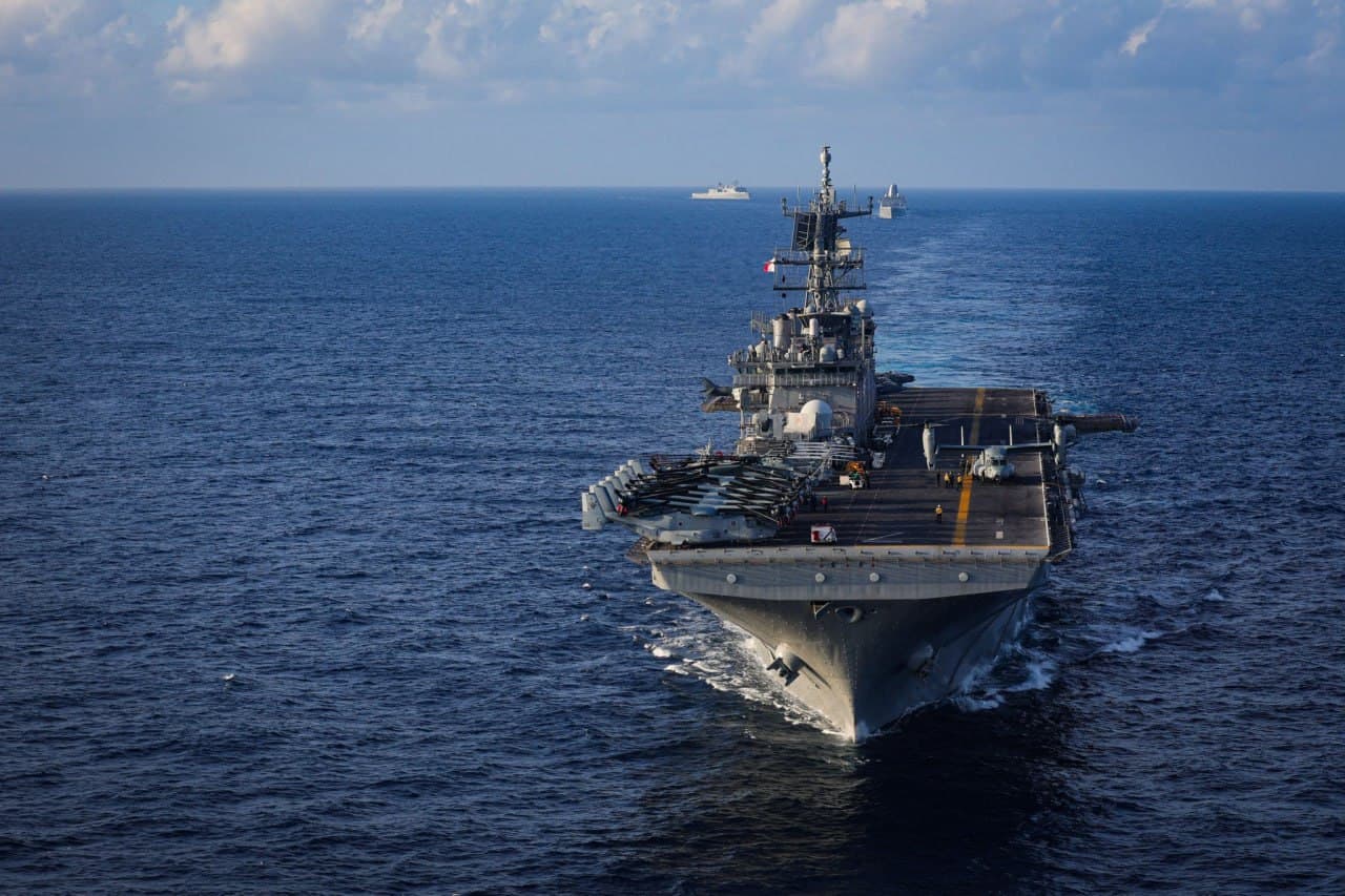Featured image for: USS Iwo Jima Approaches Venezuela: Increased Military Presence in Caribbean USS Iwo Jima Approaches Venezuela: Increased Military Presence in Caribbean