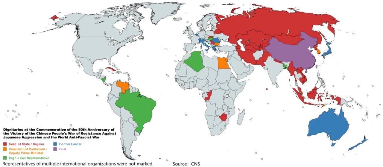 Featured image for: Chinese WW2 V-Day Parade Unites Global Guests, Signals Shifting Alliances Chinese WW2 V-Day Parade Unites Global Guests, Signals Shifting Alliances