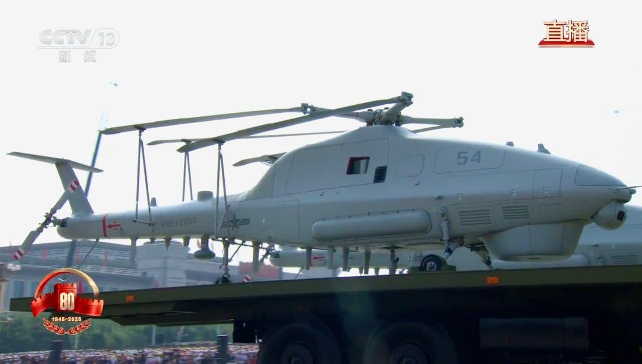 Featured image for: China Unveils Advanced Shipborne Drones at Beijing Military Parade China Unveils Advanced Shipborne Drones at Beijing Military Parade