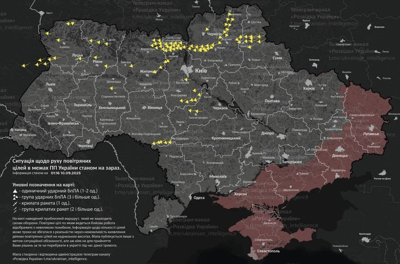 Featured image for: Russian Drones Strike Northern Ukraine, Enter Polish Airspace Today Russian Drones Strike Northern Ukraine, Enter Polish Airspace Today