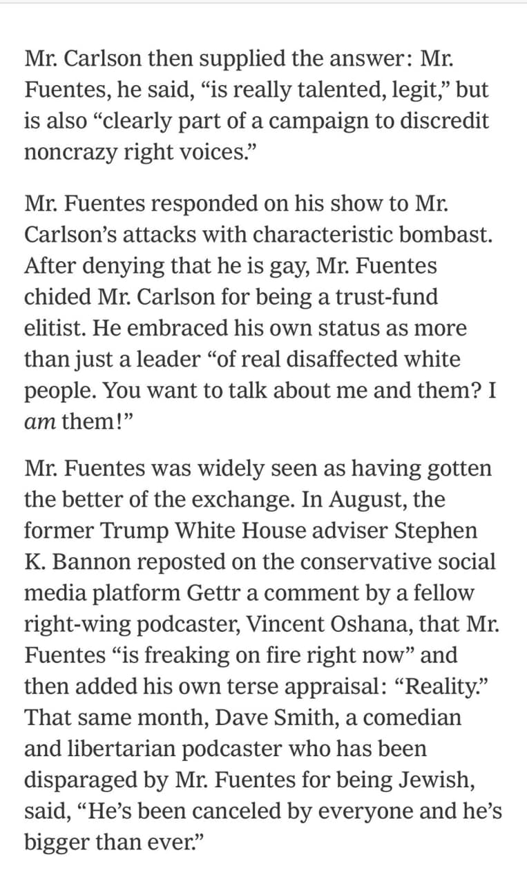 Featured image for: Bannon and Fuentes Unite to Target Vance in 2028 Primary Fight Bannon and Fuentes Unite to Target Vance in 2028 Primary Fight