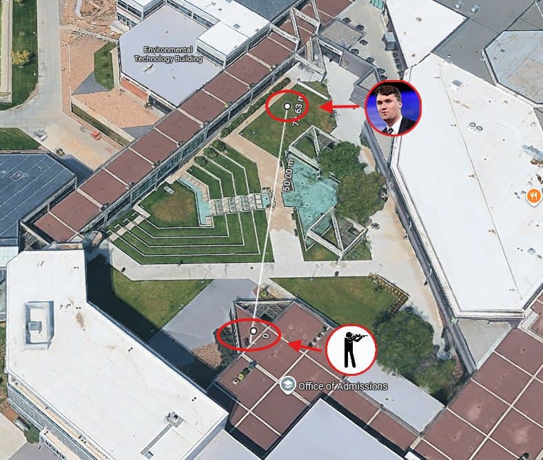 Featured image for: Charlie Kirk Fatally Shot at UVU; M4 Rifle Used from 70 Meters Charlie Kirk Fatally Shot at UVU; M4 Rifle Used from 70 Meters