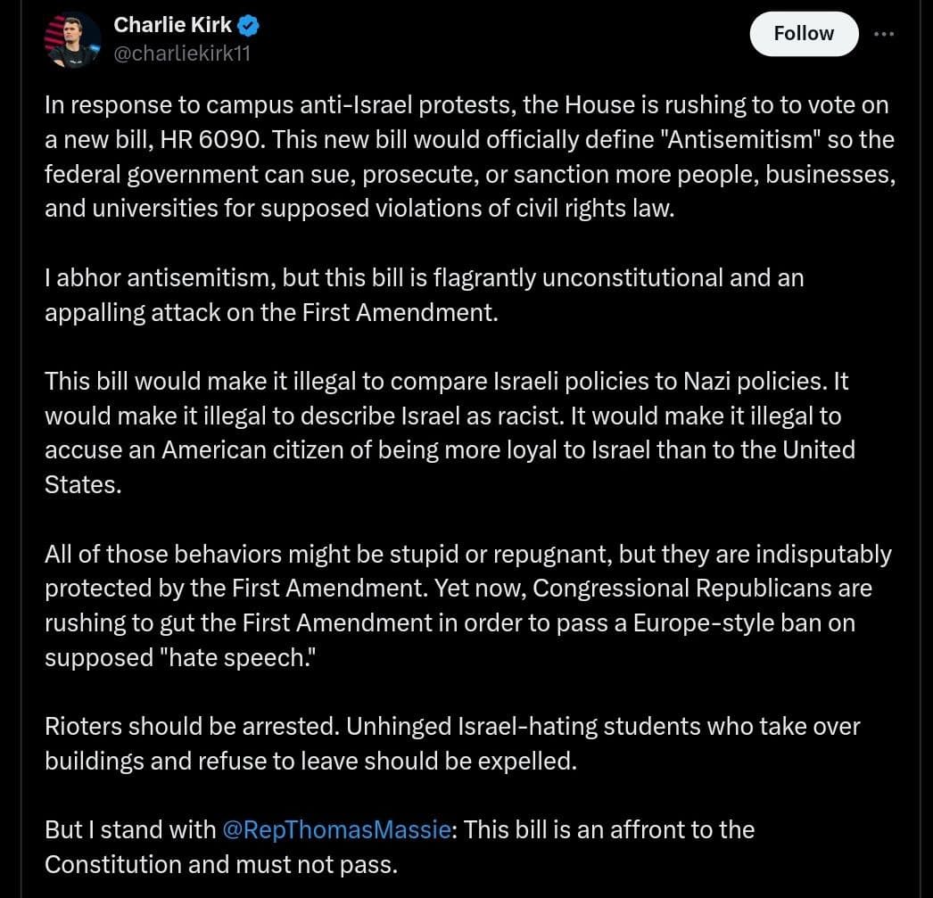 Featured image for: House Races to Pass Controversial Bill Targeting Anti-Israel Speech House Races to Pass Controversial Bill Targeting Anti-Israel Speech