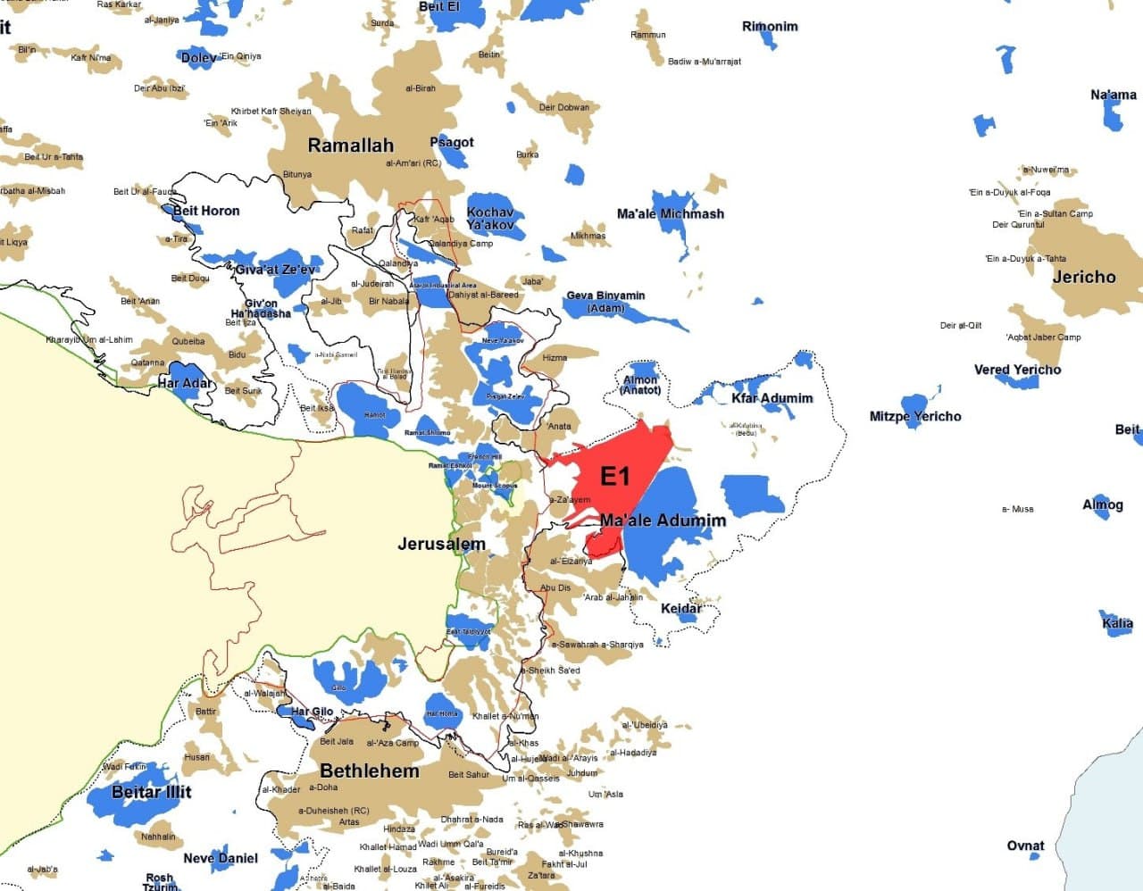 Featured image for: Netanyahu Approves E1 Plan, Threatening East Jerusalem's Unity Netanyahu Approves E1 Plan, Threatening East Jerusalem's Unity