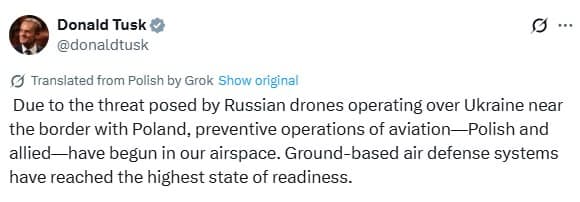 Featured image for: Poland Closes Lublin Airport as Military Operations Start Against Russian Drone Threat Poland Closes Lublin Airport as Military Operations Start Against Russian Drone Threat