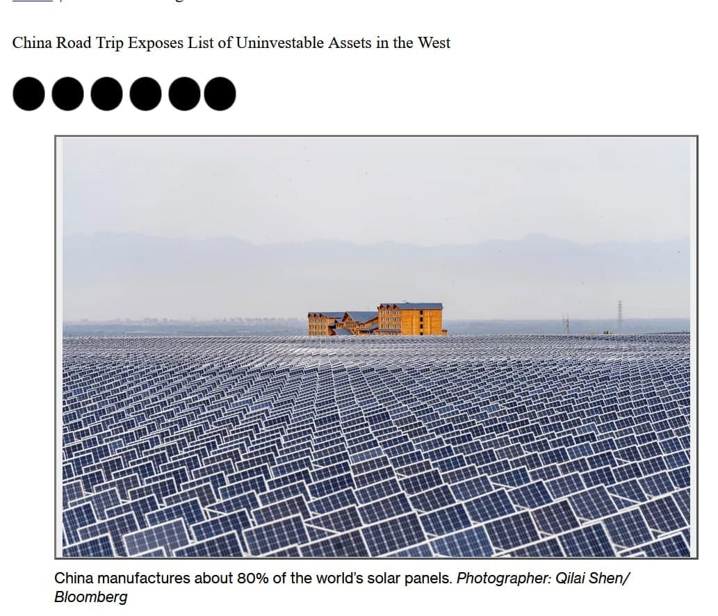 Featured image for: Western VCs find China leads in clean tech, shift focus from startups Western VCs find China leads in clean tech, shift focus from startups