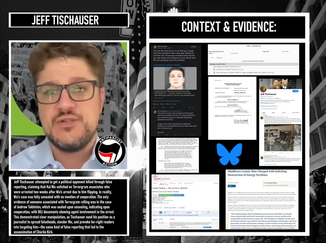 Featured image for: Jeff Tischauser accused of false reporting to incite violence against Kai Nix Jeff Tischauser accused of false reporting to incite violence against Kai Nix