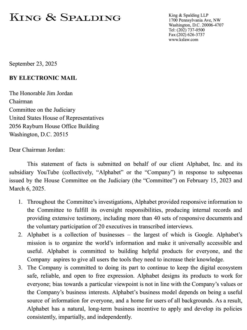 Featured image for: Google admits to censoring YouTube creators at Biden Administration's request Google admits to censoring YouTube creators at Biden Administration's request