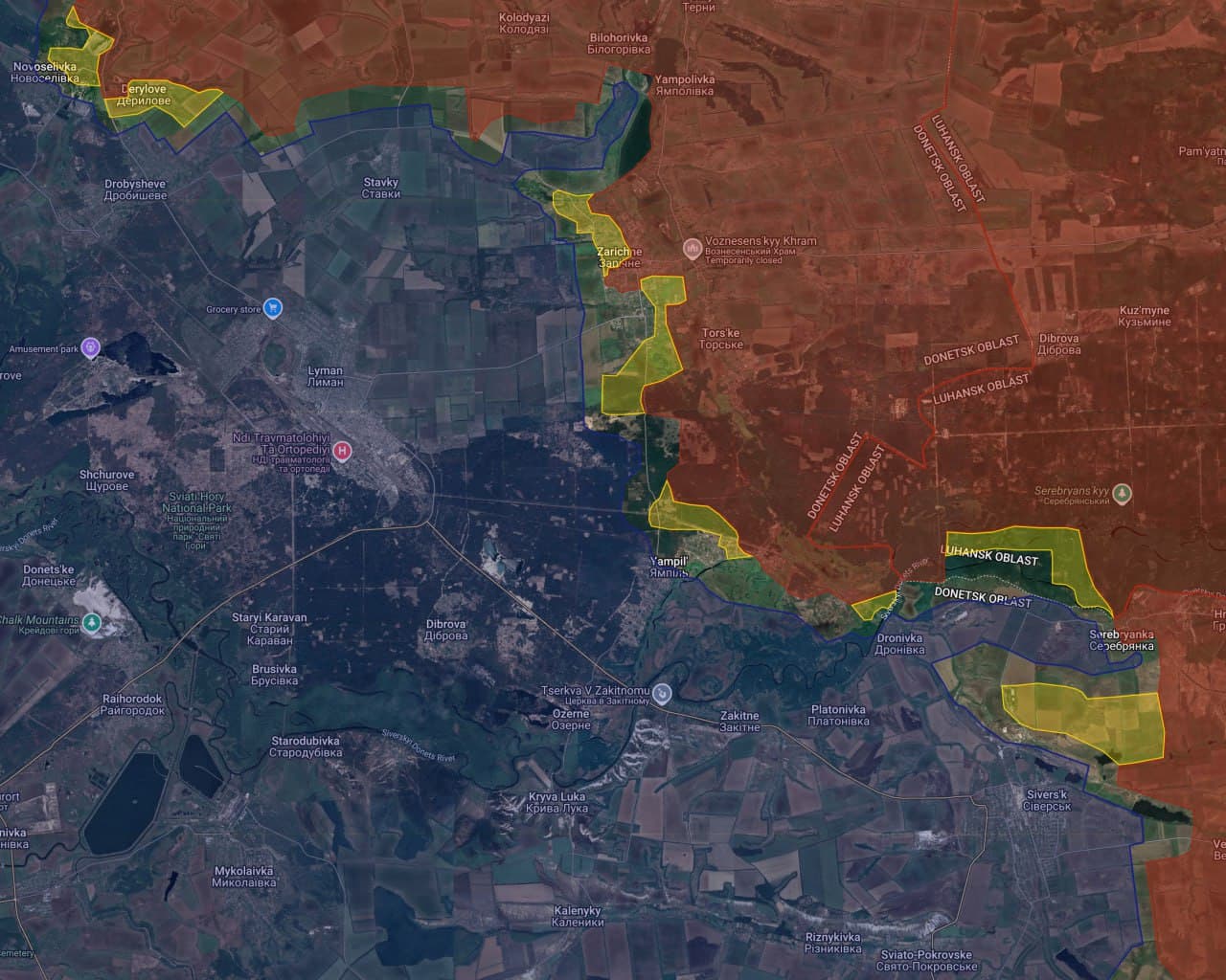 Featured image for: Russians capture Derylovo and Novoselovka, advancing in Lyman-Seversk area Russians capture Derylovo and Novoselovka, advancing in Lyman-Seversk area