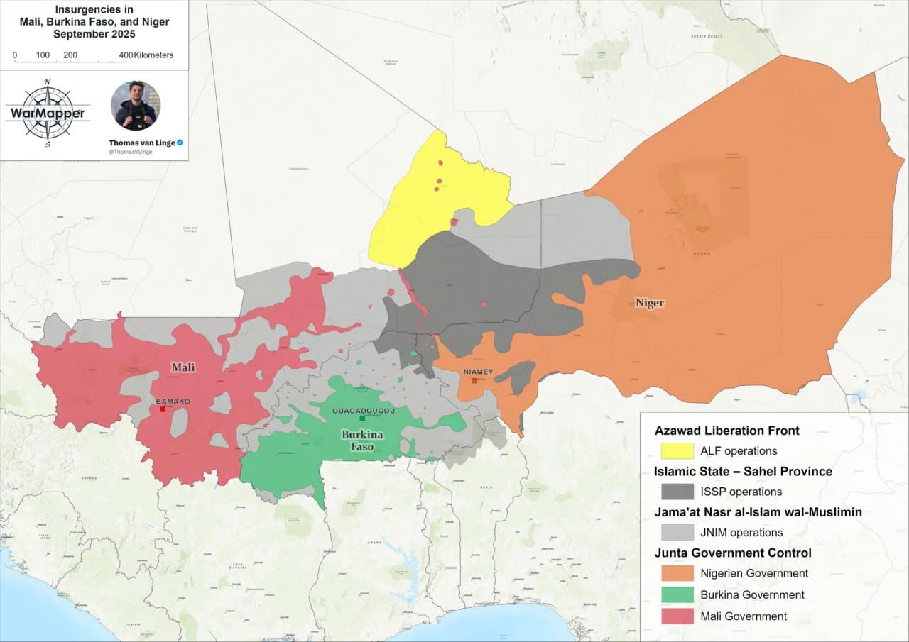 Featured image for: Security situation worsens in Mali, Burkina Faso, and Niger as jihadists advance Security situation worsens in Mali, Burkina Faso, and Niger as jihadists advance
