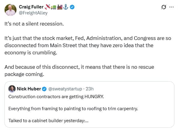 Featured image for: Economy crumbling as stock market, Fed, and Congress disconnect from Main Street Economy crumbling as stock market, Fed, and Congress disconnect from Main Street