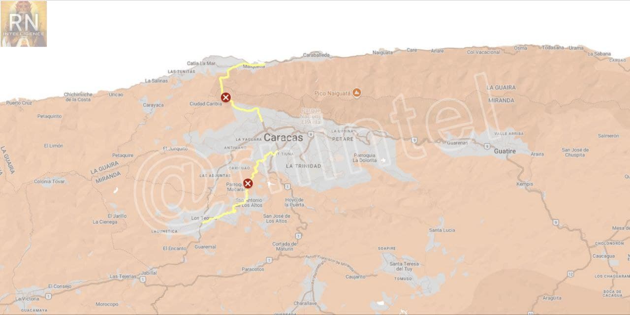 Featured image for: Venezuelan authorities block 2 of 5 routes into Caracas with barriers Venezuelan authorities block 2 of 5 routes into Caracas with barriers