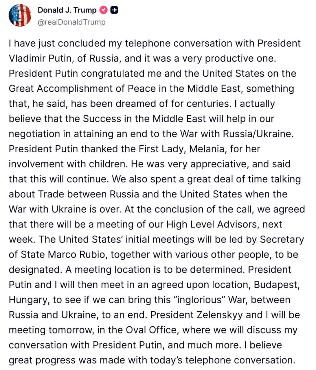 Featured image for: Trump to meet Putin in Budapest; Zelensky to visit White House tomorrow Trump to meet Putin in Budapest; Zelensky to visit White House tomorrow