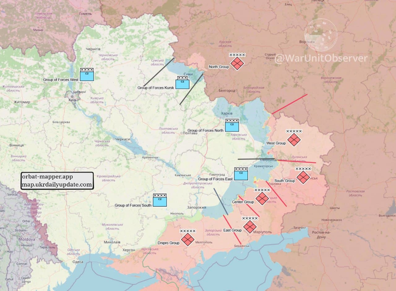 Featured image for: Ukraine establishes new Groups of Forces, replacing previous OSUVs Ukraine establishes new Groups of Forces, replacing previous OSUVs