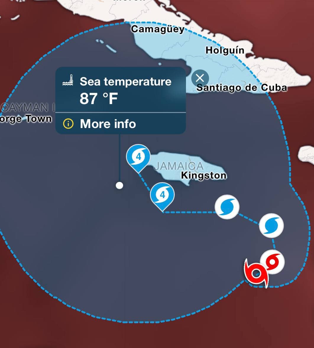 Featured image for: Hurricane Melissa forecasted to impact Jamaica with CAT 4+ conditions Hurricane Melissa forecasted to impact Jamaica with CAT 4+ conditions