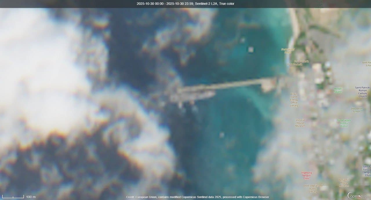 Featured image for: USS San Antonio (LPD-17) spotted docked in Frederiksted, St. Croix USS San Antonio (LPD-17) spotted docked in Frederiksted, St. Croix