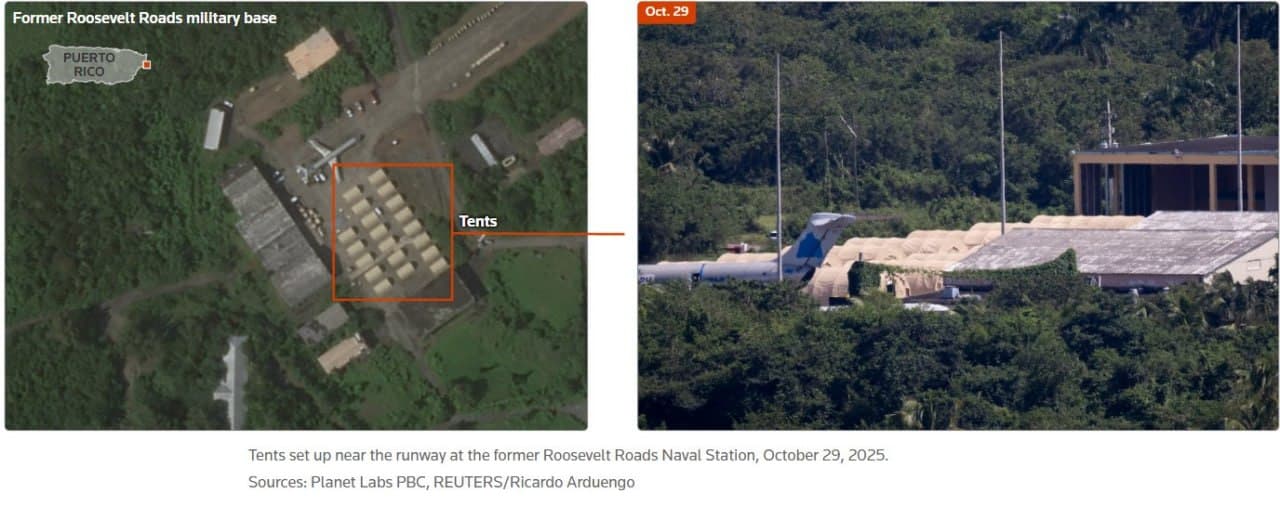 Featured image for: Tent cities emerge at ex-Roosevelt Roads Naval Station in Puerto Rico Tent cities emerge at ex-Roosevelt Roads Naval Station in Puerto Rico