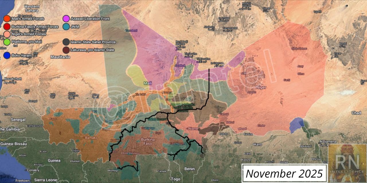 Featured image for: JNIM expands control in Mali, Burkina Faso, and Niger amid security collapse JNIM expands control in Mali, Burkina Faso, and Niger amid security collapse