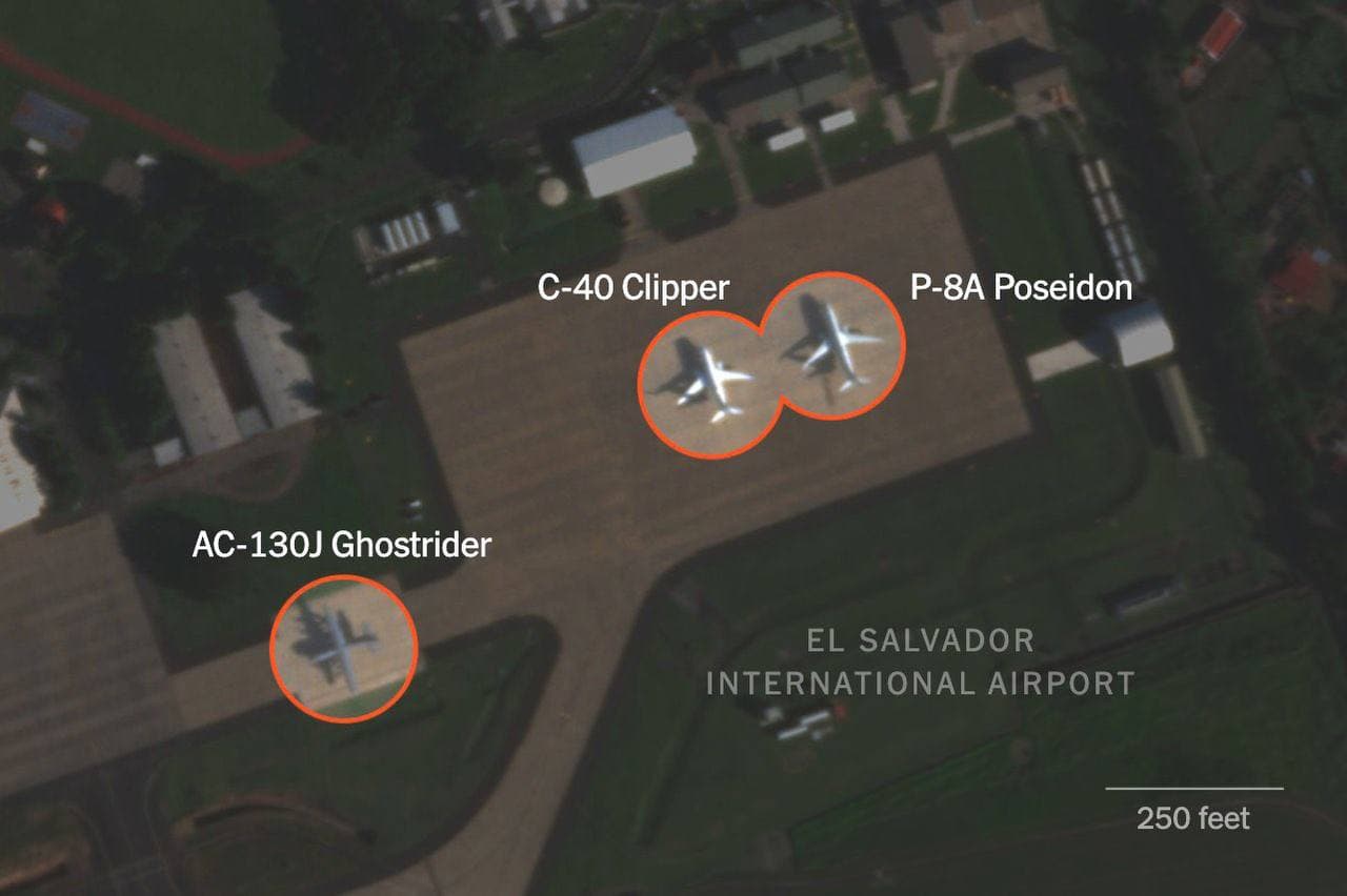 Featured image for: Trump Administration expands military presence in El Salvador with new aircraft Trump Administration expands military presence in El Salvador with new aircraft