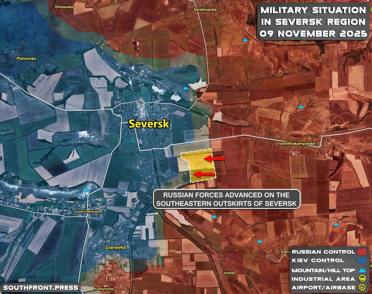 Featured image for: SouthFront reports on military situation in Ukraine on November 9, 2025 SouthFront reports on military situation in Ukraine on November 9, 2025