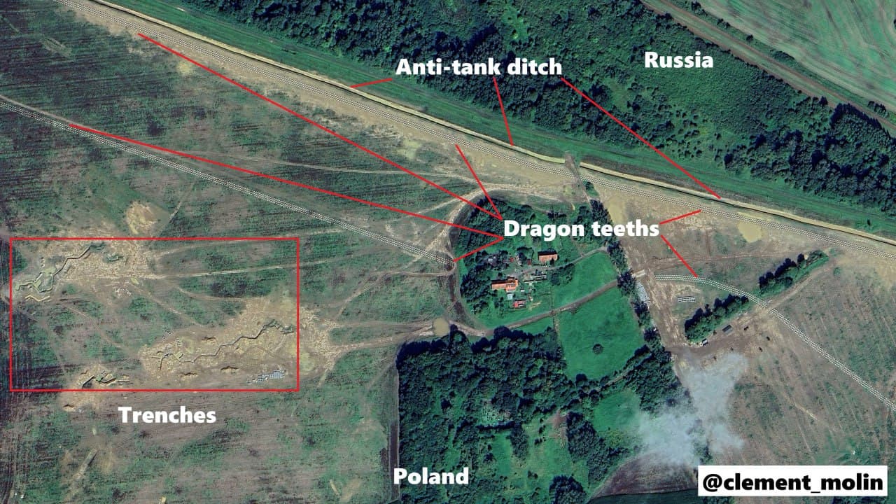 Featured image for: Poland begins construction of eastern shield on Kaliningrad border Poland begins construction of eastern shield on Kaliningrad border