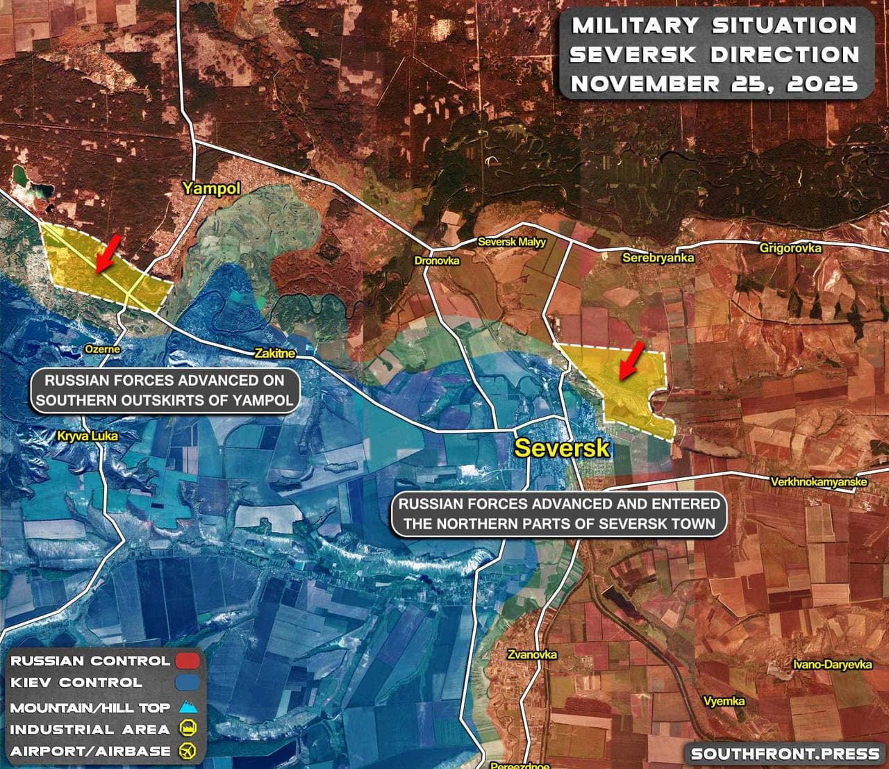 Featured image for: Russian troops capture strongholds of Gulyaipole and Seversk Russian troops capture strongholds of Gulyaipole and Seversk