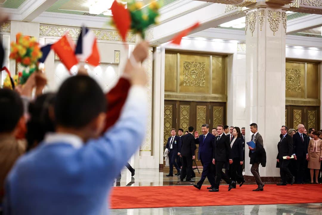 Featured image for: Xi Jinping and Macron discuss Ukraine conflict and economic cooperation in Beijing Xi Jinping and Macron discuss Ukraine conflict and economic cooperation in Beijing
