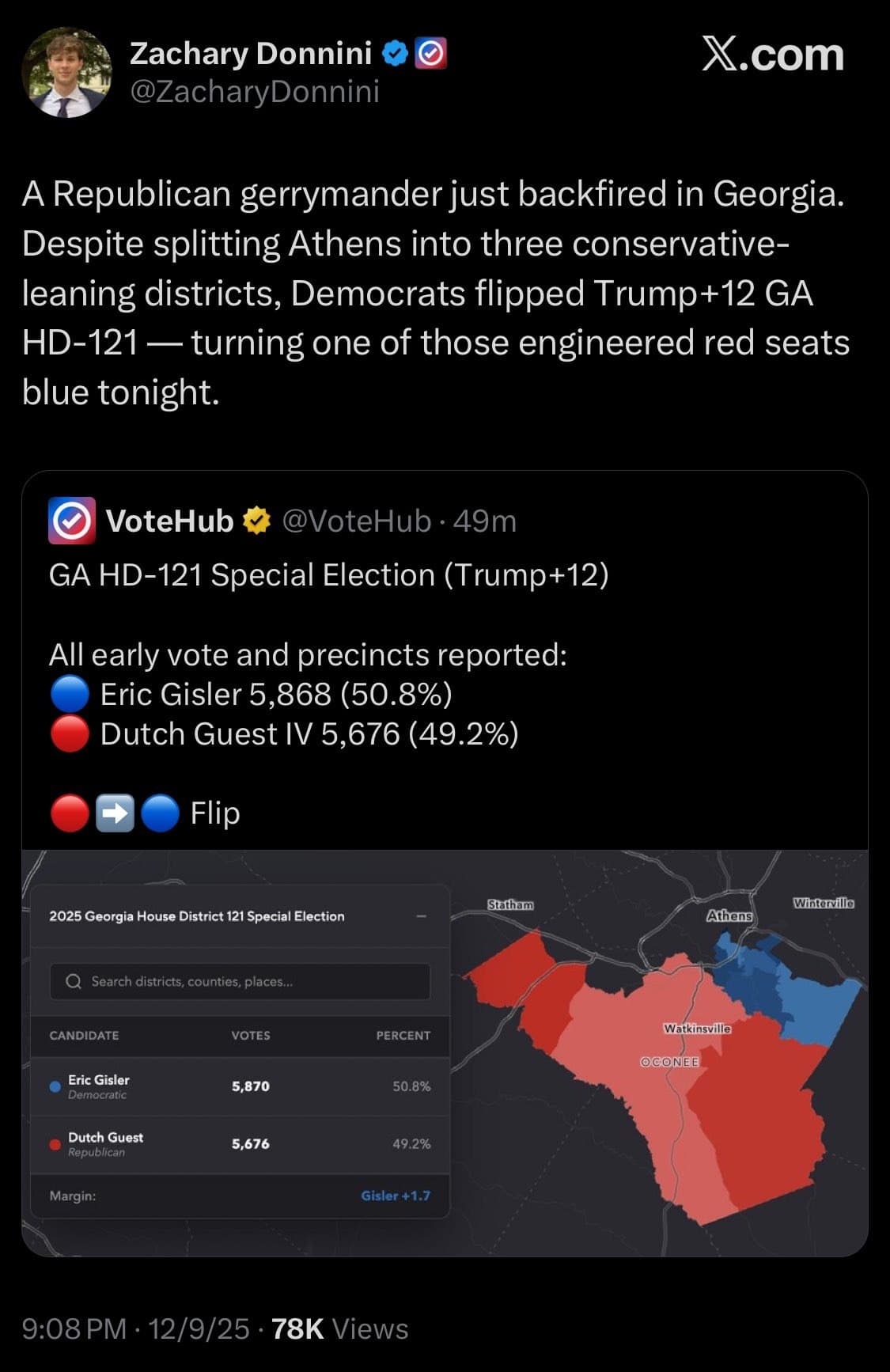 Featured image for: Democrats flip Miami mayor's office and Georgia seat in Trump areas Democrats flip Miami mayor's office and Georgia seat in Trump areas