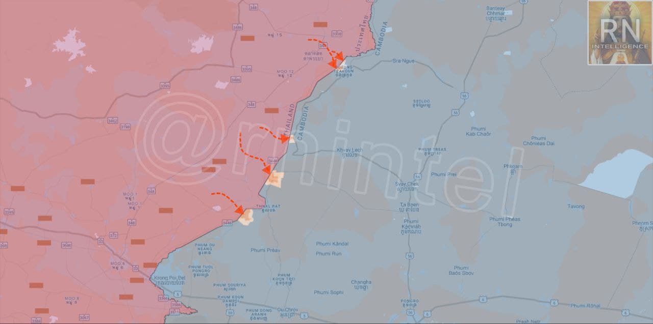 Featured image for: Four Thai military incursions noted in western Cambodia's Poi Pet Four Thai military incursions noted in western Cambodia's Poi Pet